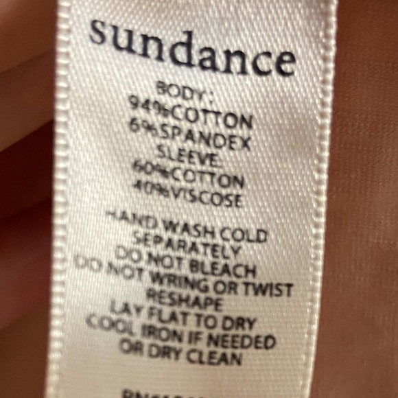 Sundance cozy canyon top multimedia split v neck Large - Picture 7 of 7